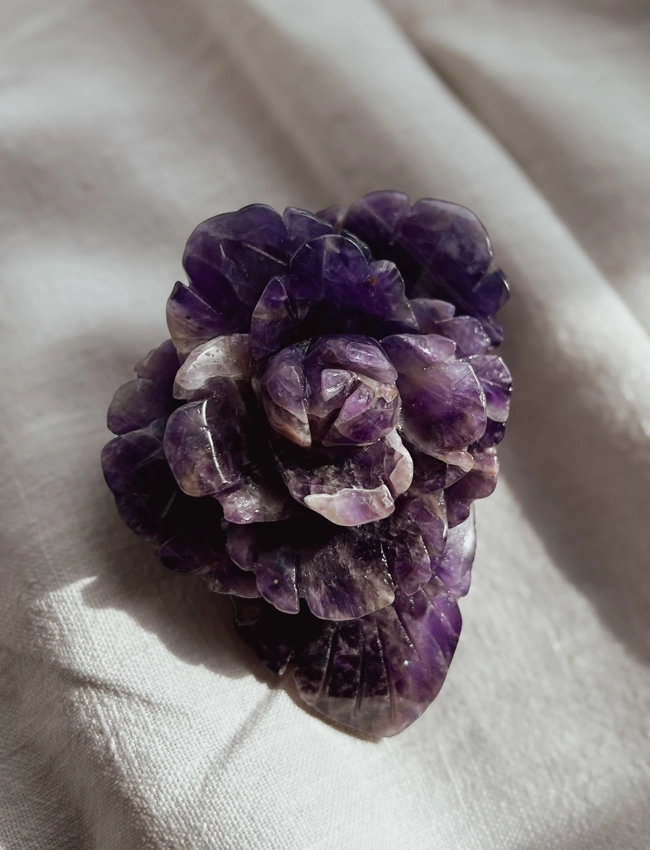 fiore in Ametista